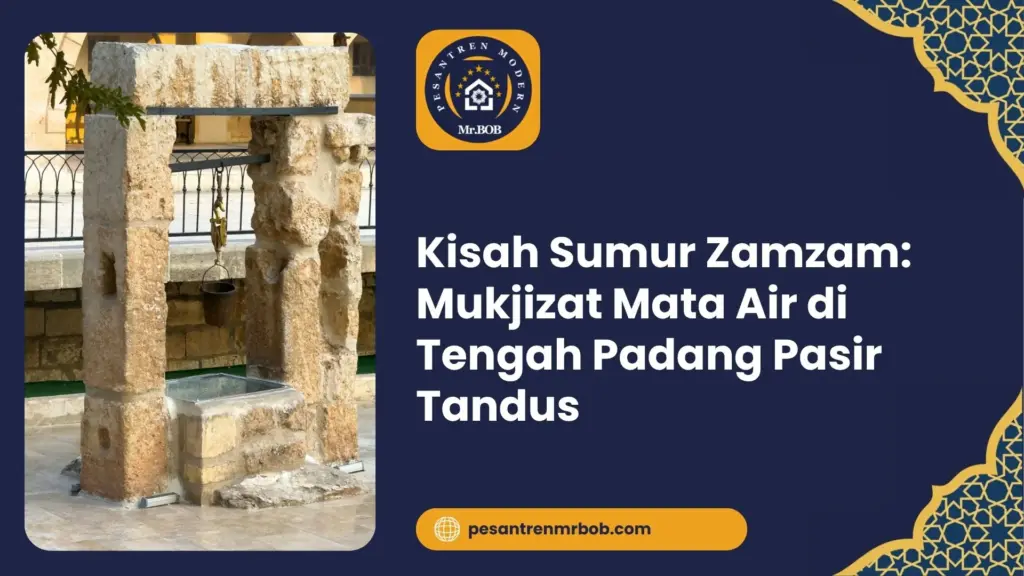 Kisah Sumur Zamzam: Mukjizat Mata Air di Tengah Padang Pasir Tandus