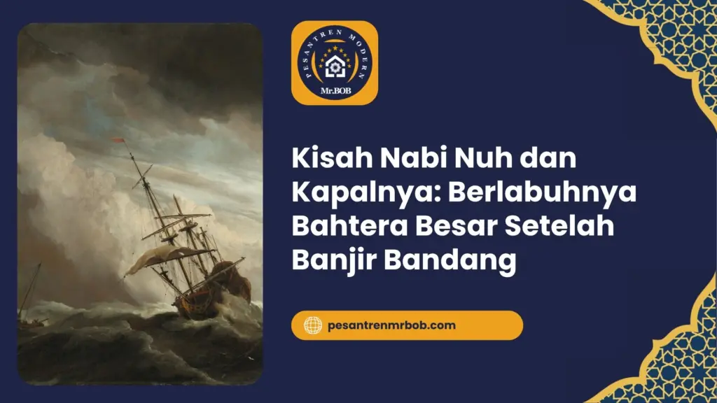 Kisah Nabi Nuh dan Kapalnya: Berlabuhnya Bahtera Besar Setelah Banjir Bandang